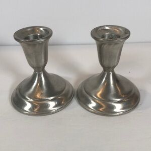 Towle Pewter Candle Sticks